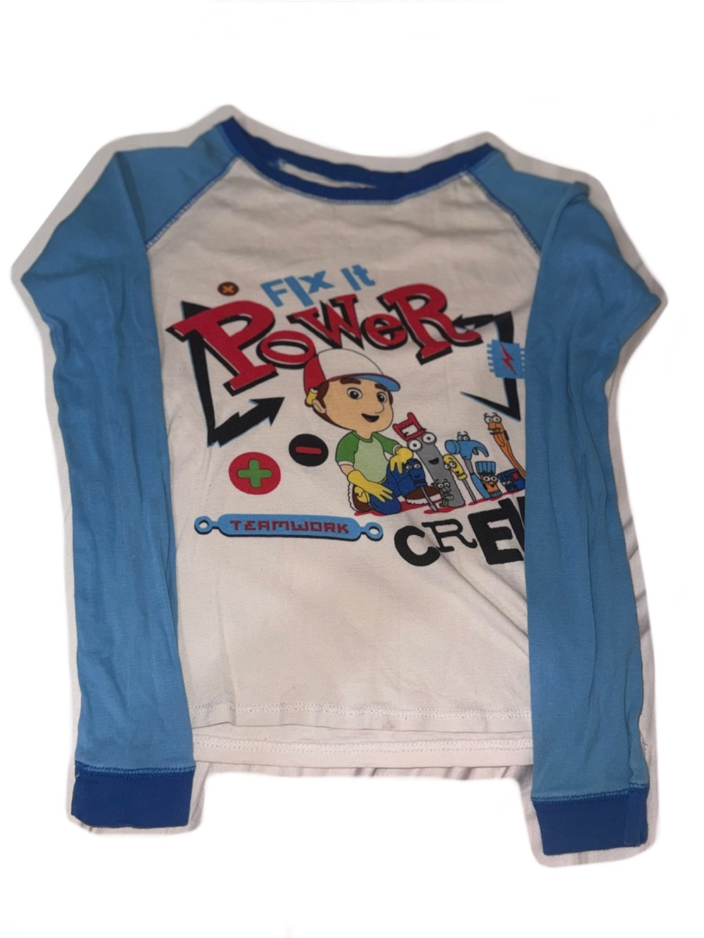 Disney Handy Manny Raglan Long Sleeve Top